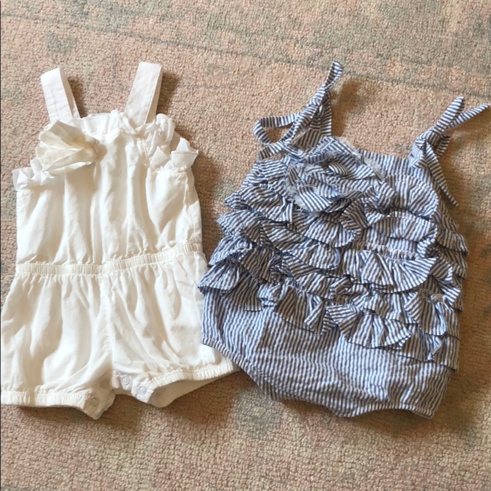 First Impressions and Mudpie One Pieces for Girl
